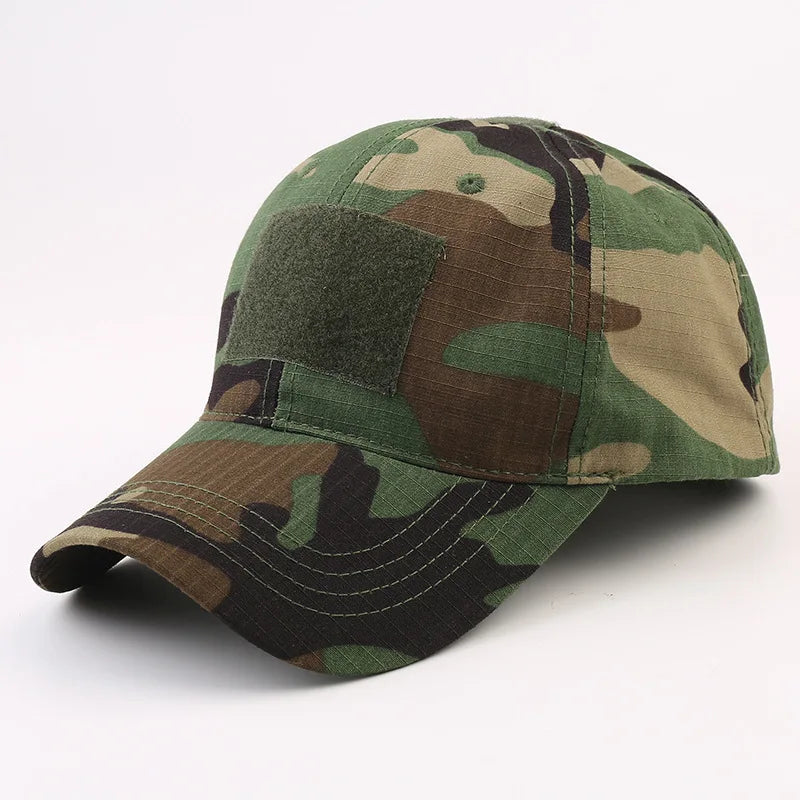 Tactical CP  Outdoor camouflage hat Baseball hat Hunting hat Sports hat Bicycle hat Men Women Adult hat Duck tongue hat