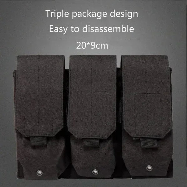 6094 Military Tactical Vest Body Armor Combat Army CS Gear Hunting Plate Carrier Airsoft Accessories Wargame Pouch Molle Vest