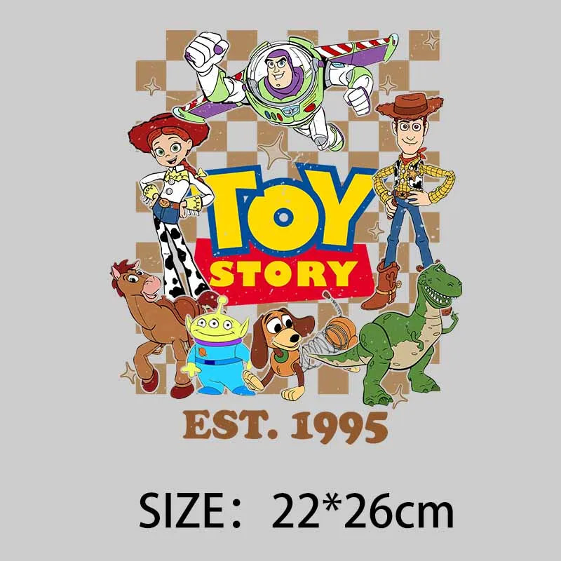 "You've got a Friend in me" TOY Story heat transfer sticker for clothes Wash - resistant Decals  DIY Decoration
