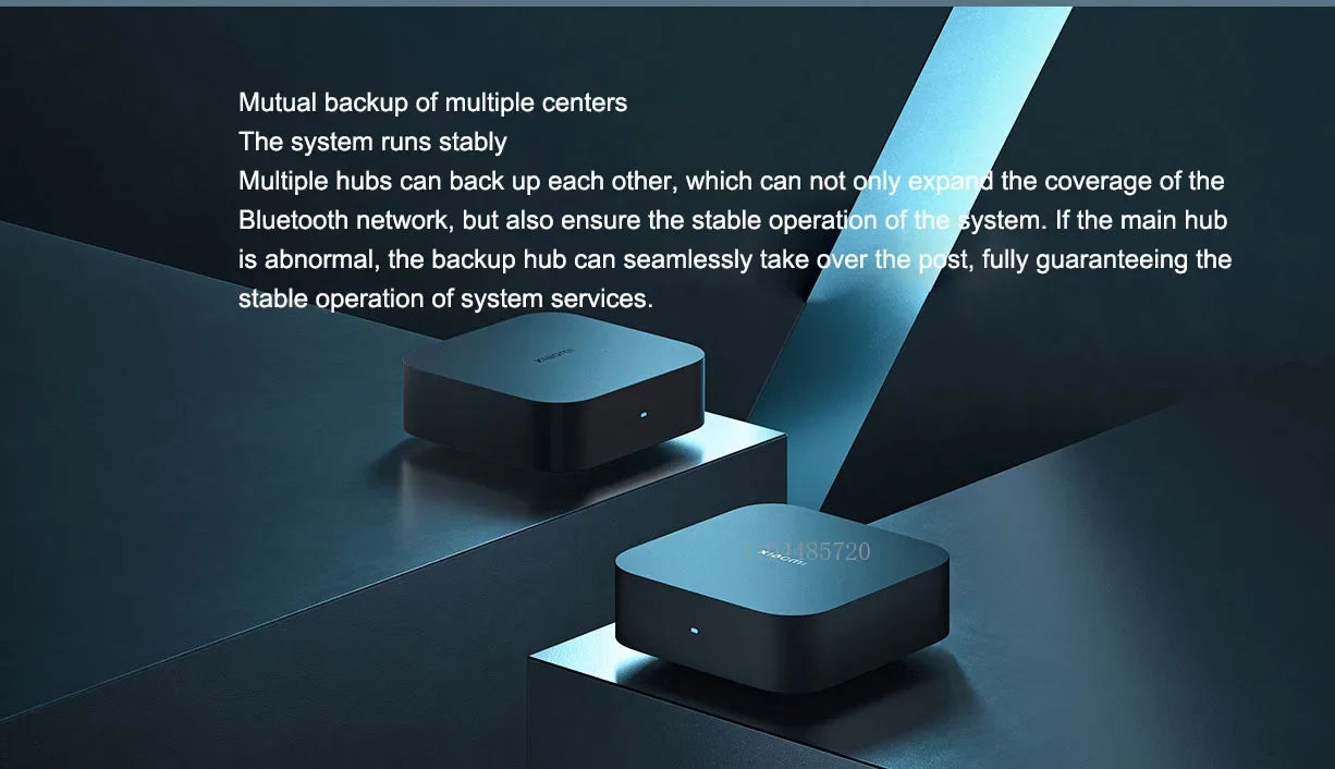 Xiaomi Smart Central Hub Mijia Gateway 4 ZigBee WIFI Bluetooth Mesh Hub 5GHz 10/100Mbps Smart Home Work With Mi Home APP