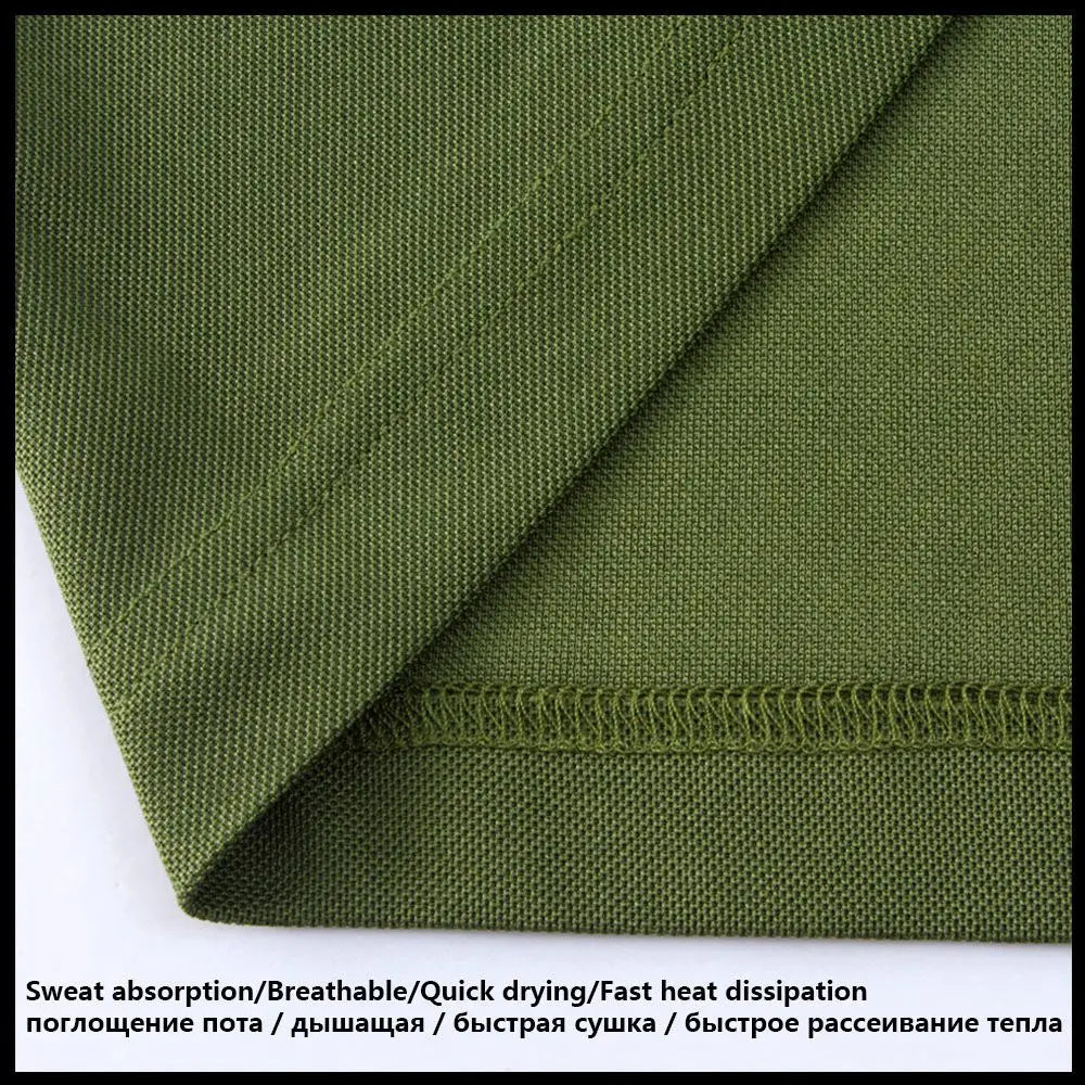 Tactical Military T-shirt Outdoor Breathable Army Combat Men Pullover Quick Dry Trekking Camping Hiking Fishing Polos Tee Tops