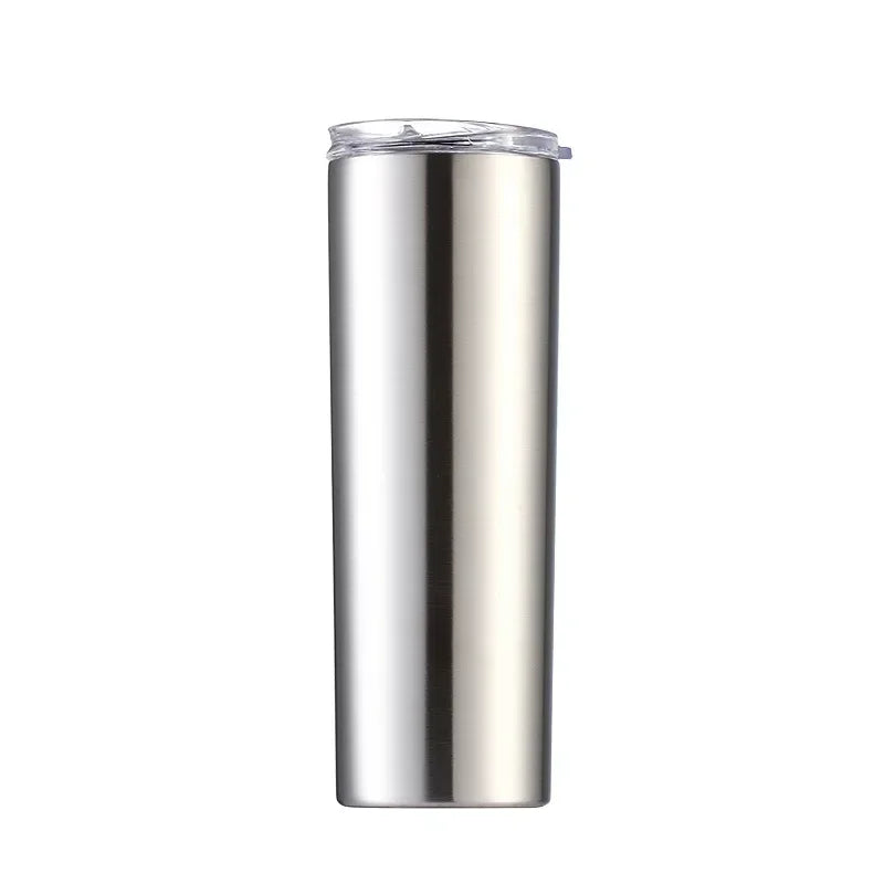Skinny Tumbler 20oz Travel Mug Sublimation Vacuum Insulated Double Wall Stainless Steel Coffee Tumbler Cup
