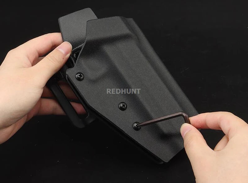 Hunting Gun Holster Kydex Pistol Case Light TLR-1 X400 X300 XC1 Bearing Waist Gun Bag for G17/19/19X/45/43/43X/20/29