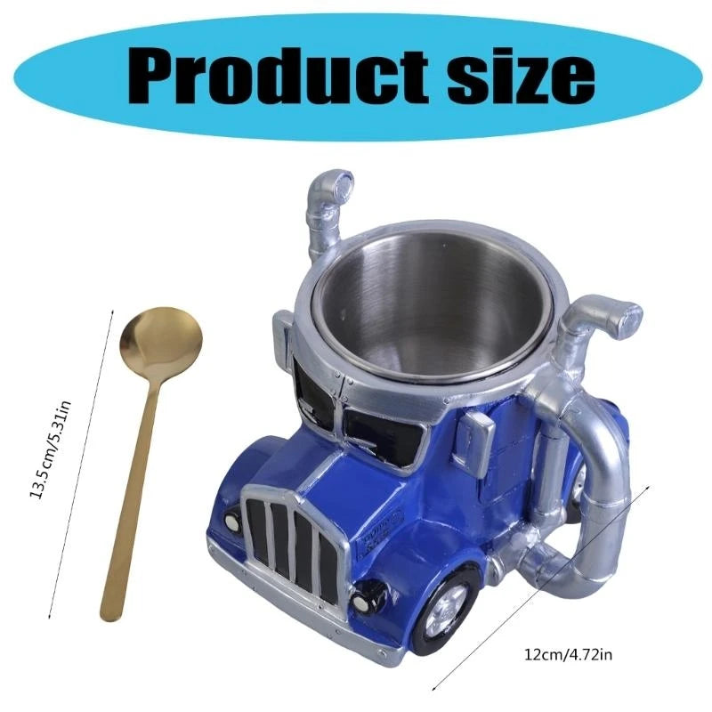 Semi Truck Coffee Mug Truck Homes Kitchen Handcraft Water Cup