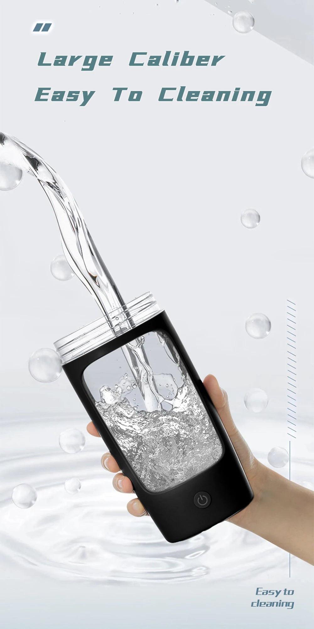 650ml USB Electric Portable Whey Protein Shaker bottle Fully Automatic Stirring Cup Rechargeable Gym BA Free Cocktail Blend