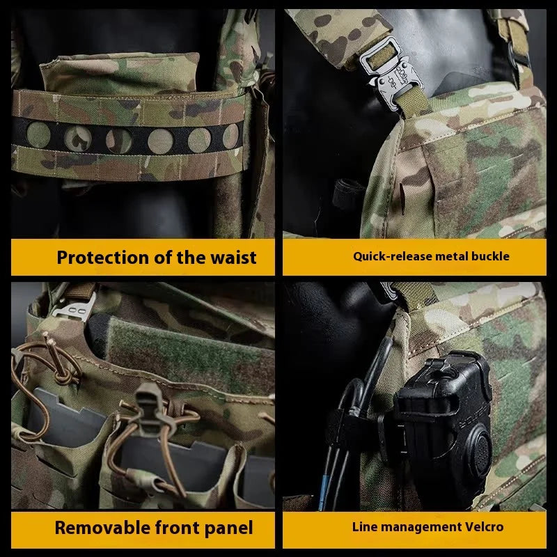 Tactical Soldier Remake Pharaoh FCPC Cosplay V5 Tactical Tank Top High Modular Lightweight Multi functional Quick Detachment