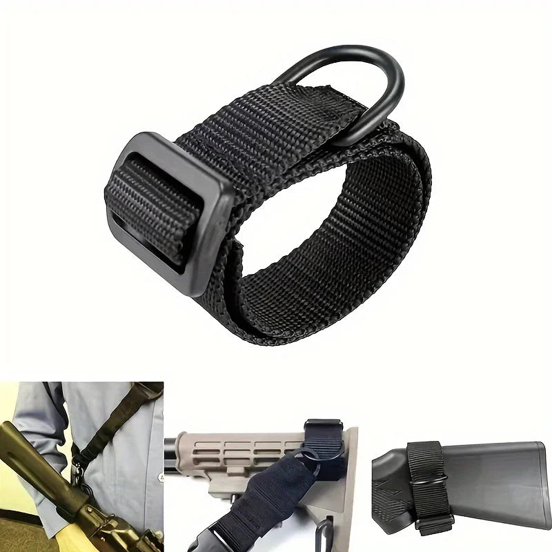 Tactical  Universal Sling with D-Ring: Shooting, Hunting & Wear-Resistant Strap For Accessories