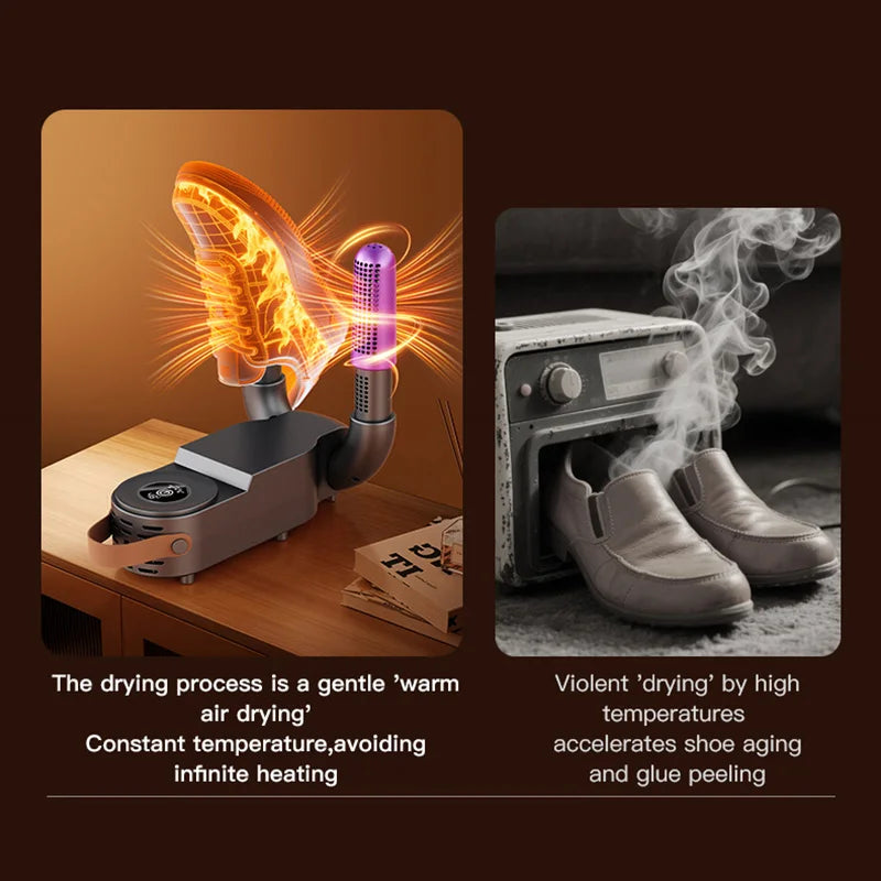 Xiaomi Intelligent Shoe Dryer With Both Dry And Wet Functions Deodorizing And Timed Design Foldable And Quick Drying Shoe Dryer