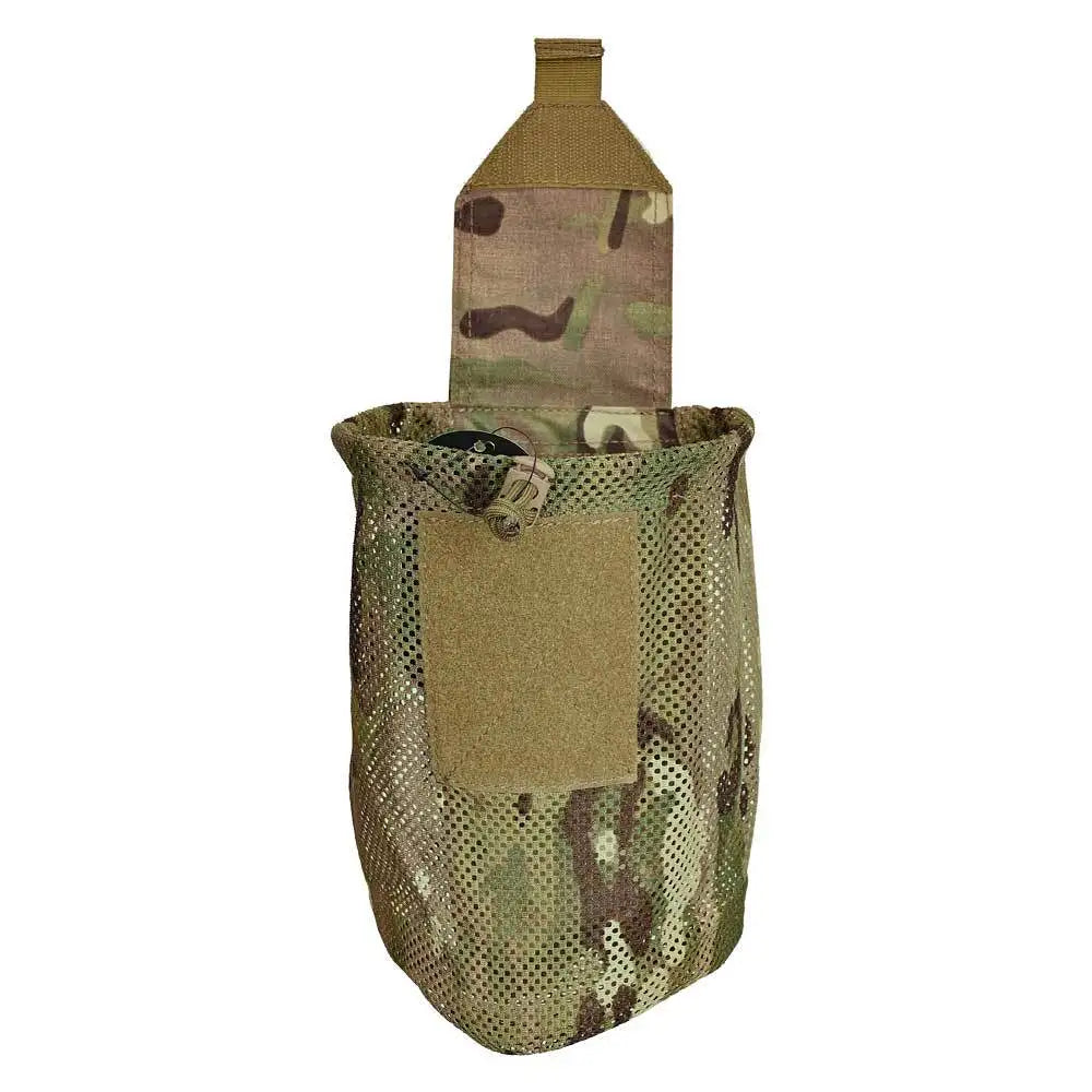 New Tactifans Roll-Up Mag Mesh Dump Pouch Magazine Mini Foldable Net Pocket EDC Tactical Outdoor Sport Hunting Bags 5OOD Nylon