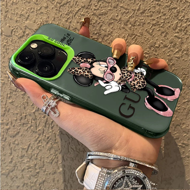 Cartoon Mickey Minnie Case for Xiaomi Mi 14T 13T 12T Pro For Xiaomi 14 13 12 11 Ultra Lite 5G NE 10 12X 12S 11i 11X Pro Cover
