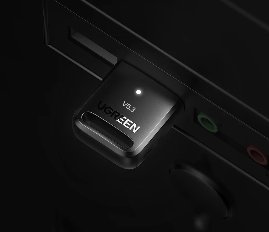 UGREEN 2 in 1 USB Bluetooth 5.4 Dongle Adapter for PC Speaker Wireless Mouse Music Audio Receiver Transmitter Bluetooth 5.0