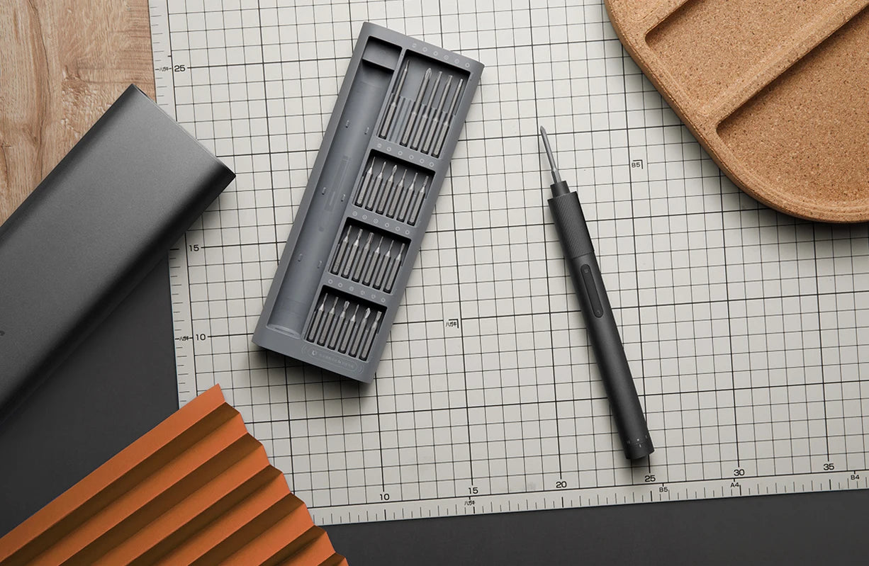 Xiaomi Mijia Electric Precision Screwdriver Magnetic Kit with 24 PCS Screw Heads Power Tools Sets for Smart Home PC Phone Repair