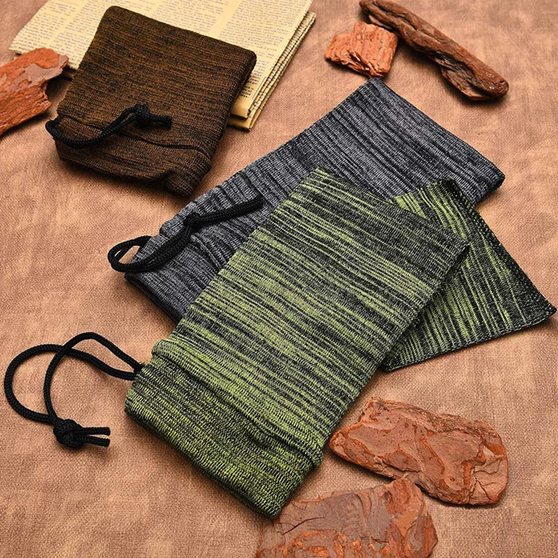 Outdoor Hunting Knitted Gun Socks 54" Polyester Rifle Gun Shooting Fishing Rod Sock Protection Cover Bag Case