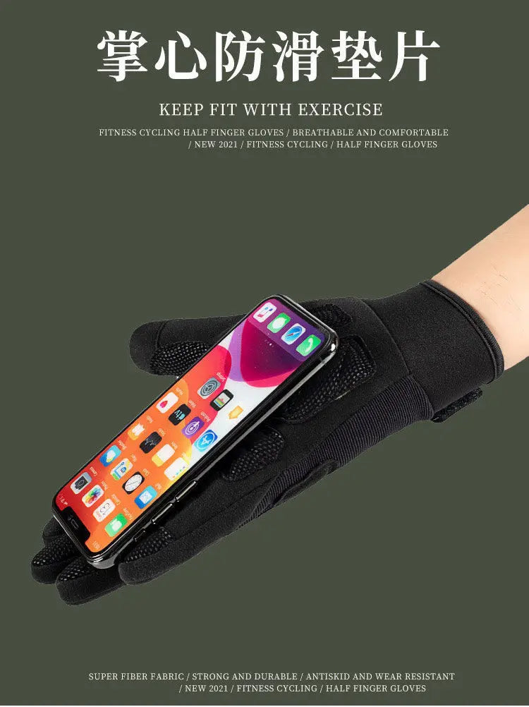 Tactical Gloves Touchscreen Sports Fitness Hunting Full Finger Hiking Gloves Protective Gear Special Gloves