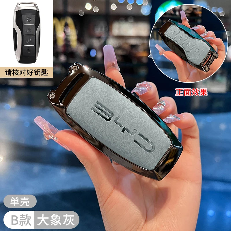 Car Accessories Key Case Holder Cover Buckle For BYD Atto 3 Han EV Dolphin Durable Second Song Pro Tang Dm QIn PLUS MAX Yuan