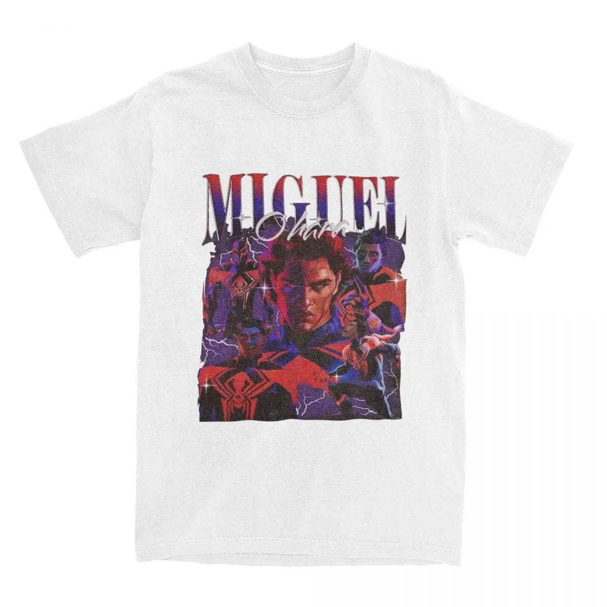 Men Women Superhero Spider Man Shirt Merch 100% Cotton T-shirt Clothing Novelty Tee Shirt Summer