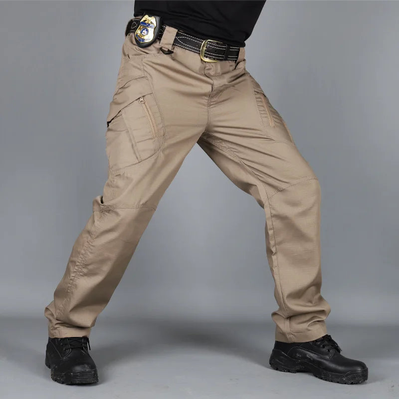 Tactical Pants Men 2024 Summer Outdoor Hiking Lightweight Trousers Elasticity Hunt Quick Dry Cargo Bottoms Multiple Pockets Pant