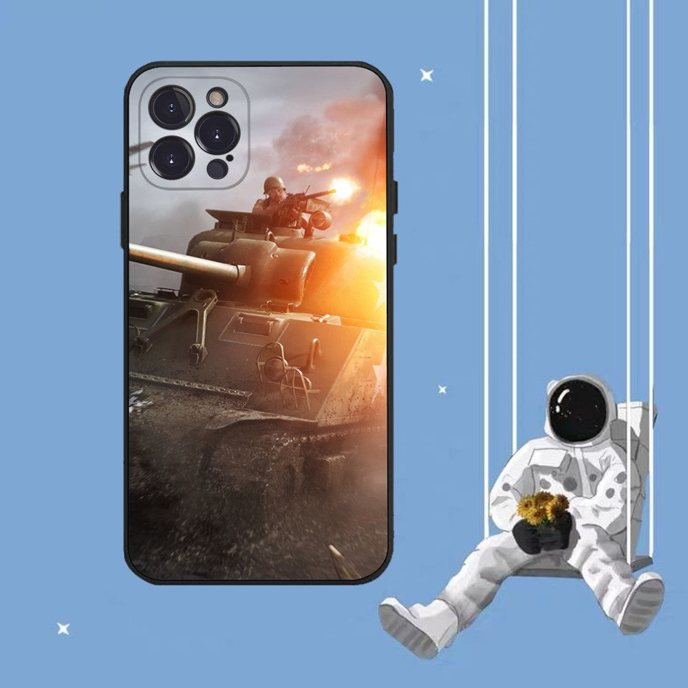 World Of Tank Phone Case For iPhone 14 11 12 13 Mini Pro XS Max Cover 6 7 8 Plus X XR SE 2020 Funda Shell