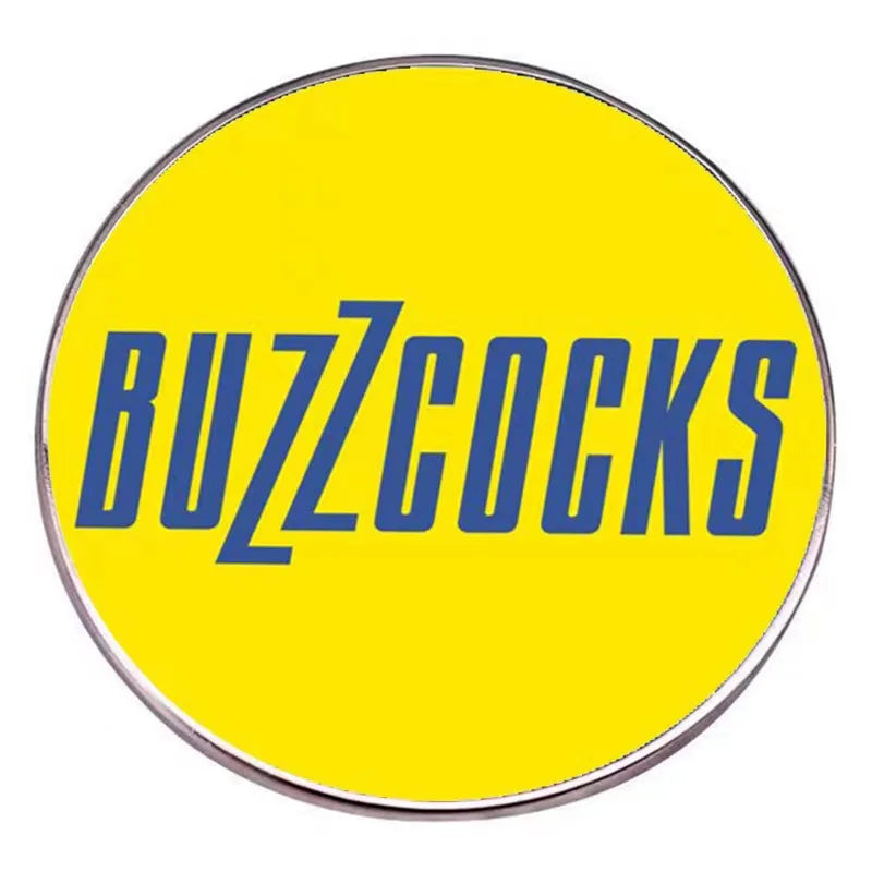 Pop Rock Band Pin Punk Music Badge Song Singer Album Brooch Fan Friend Collection Band Jewelry Accessories Wholesale