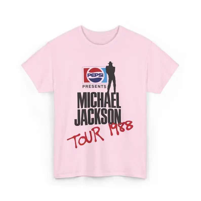 Michael Jackson Tour 1988 Tshirt  Vintage Style  90's Tee  Birthday Gifts