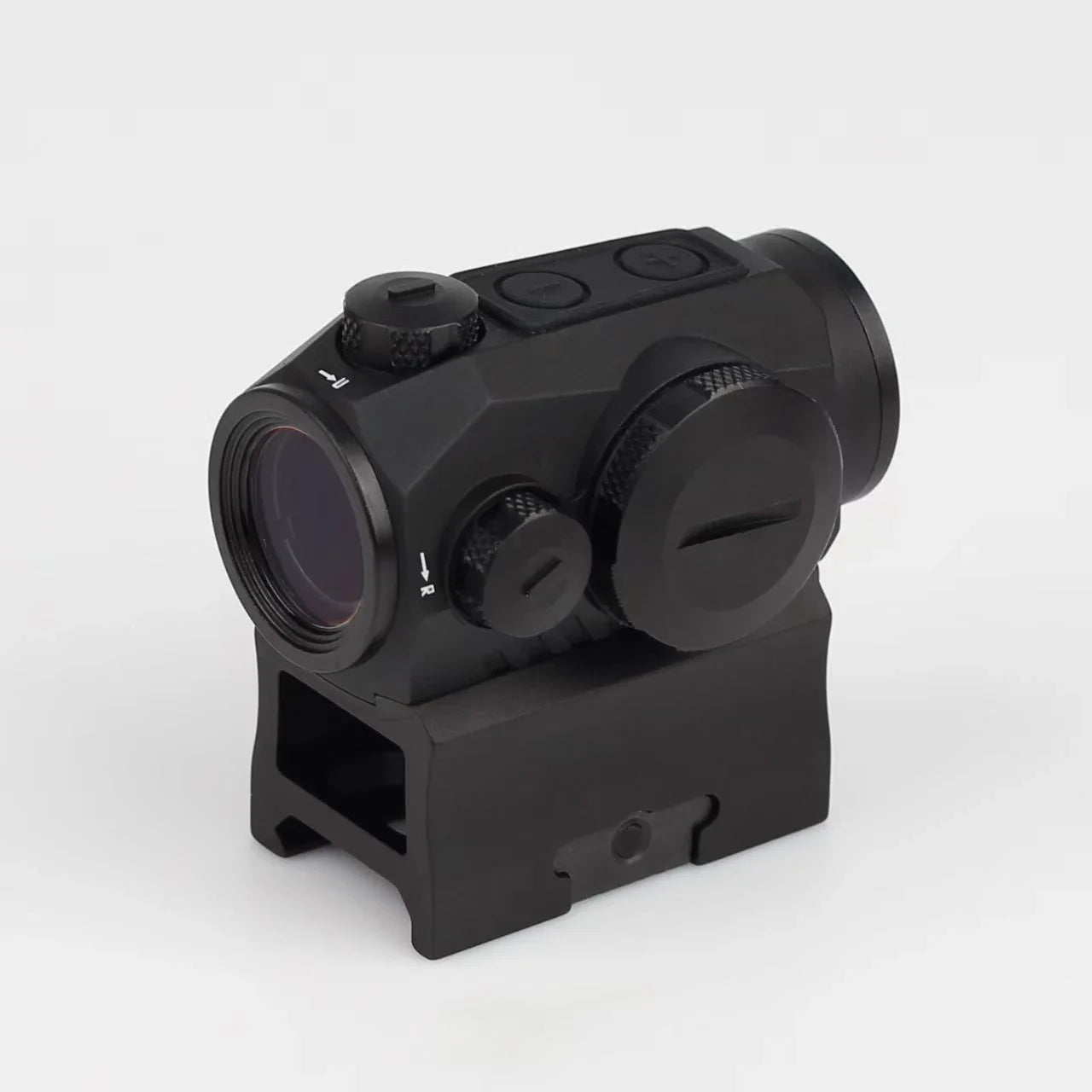Tactical  1x20mm Compact 2 MOA Red Dot Sight with Low Riser and Co-witness Picatinny Mount for Hunting Scope 52010