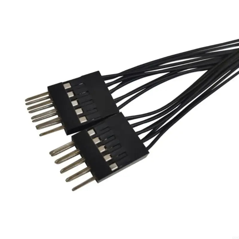 17cm Motherboard USB 2.0 Cable USB2.0 Header Extension Cord 9Pin 1 Female To 2 Male Y Splitter Adapter Shielded Cable