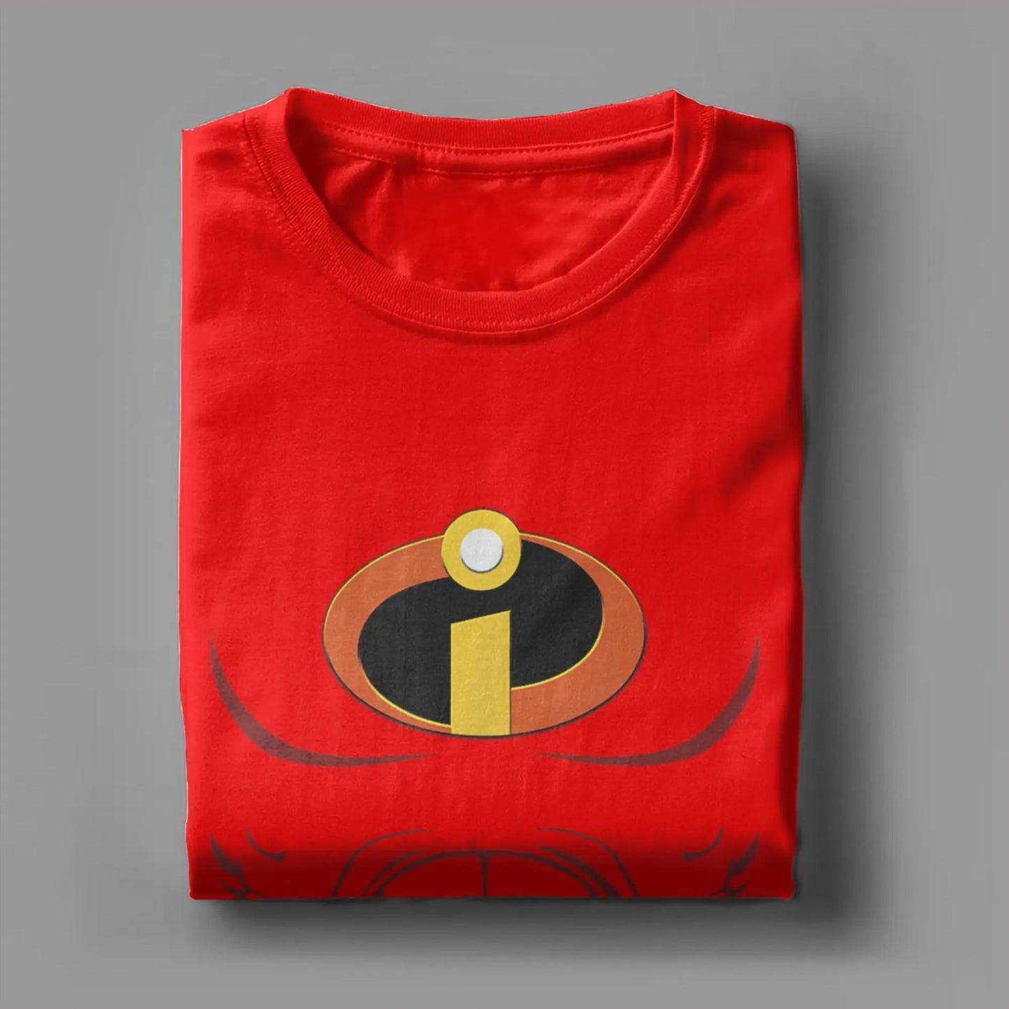 The Incredibles Halloween Superhero Costume T-Shirt Men  Crazy Cotton Tees Crew Neck Short Sleeve T Shirt Graphic merchandise