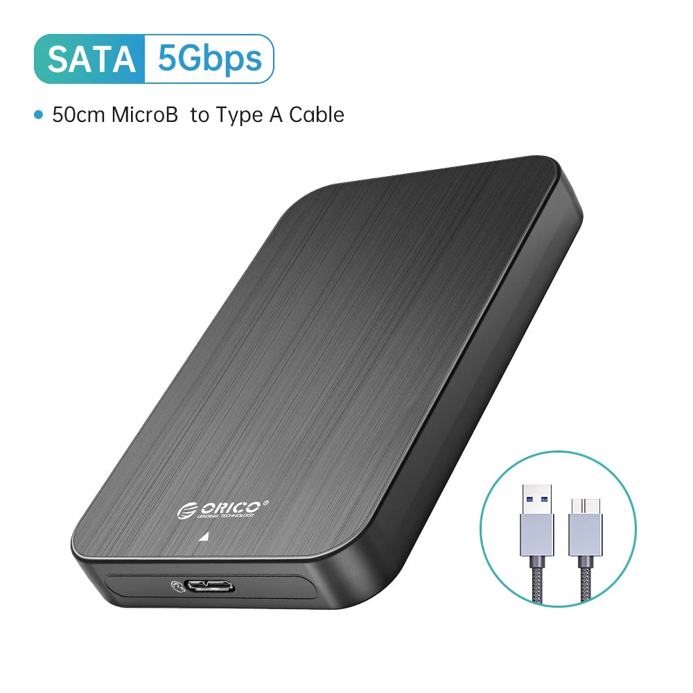 ORICO 2.5 inch HDD Enclosure External Hard Drive Case 5Gbps SATA to USB 3.0 HDD SSD case For PC Laptop 2.5'' SSD HDD Disk Box
