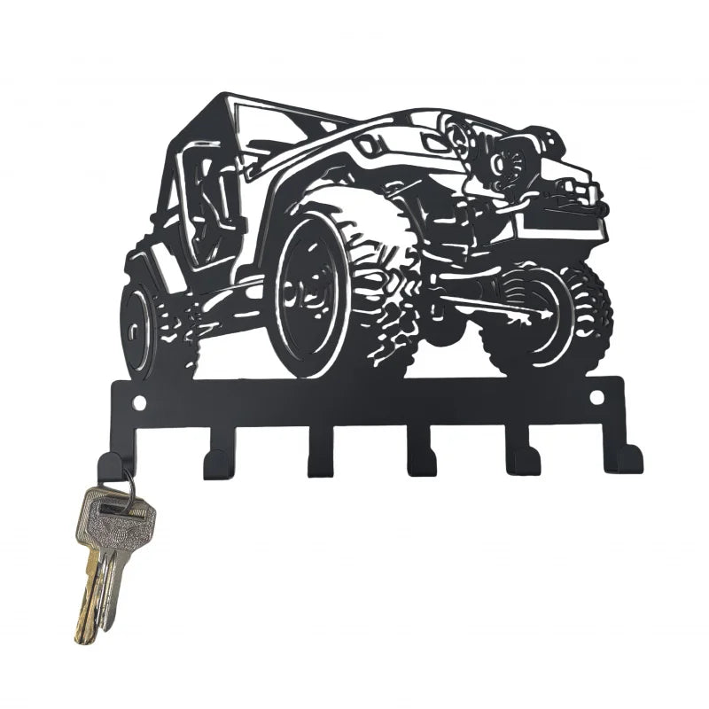 Car Keychain Wall Mounted，Easy to Install，Key Hook，Features a durable coating，Suitable for home organization and decoration