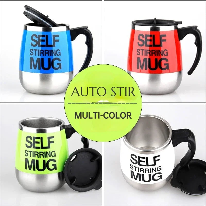 Electric Automatic Mixing Cup, Self Stirring Coffee Mug, Stainless Steel Milk Cup, Smart Mixer