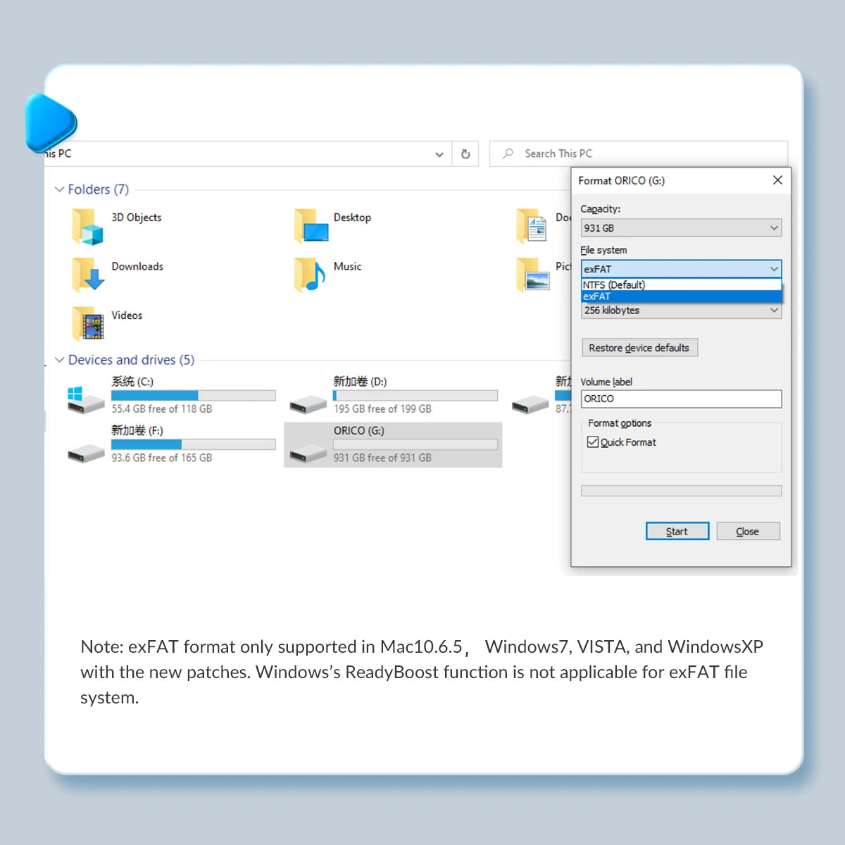 ORICO UFSD All Metal 512GB USB Flash Drive 411MB/S Pen Drives 256GB 128GB 64GB USB Stick Type C Pendrives Memory Stick U Disk