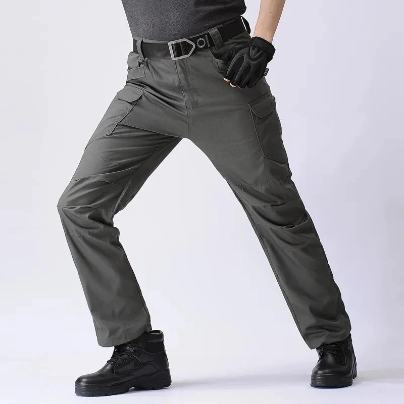 Tactical Pants Men 2024 Summer Outdoor Hiking Lightweight Trousers Elasticity Hunt Quick Dry Cargo Bottoms Multiple Pockets Pant