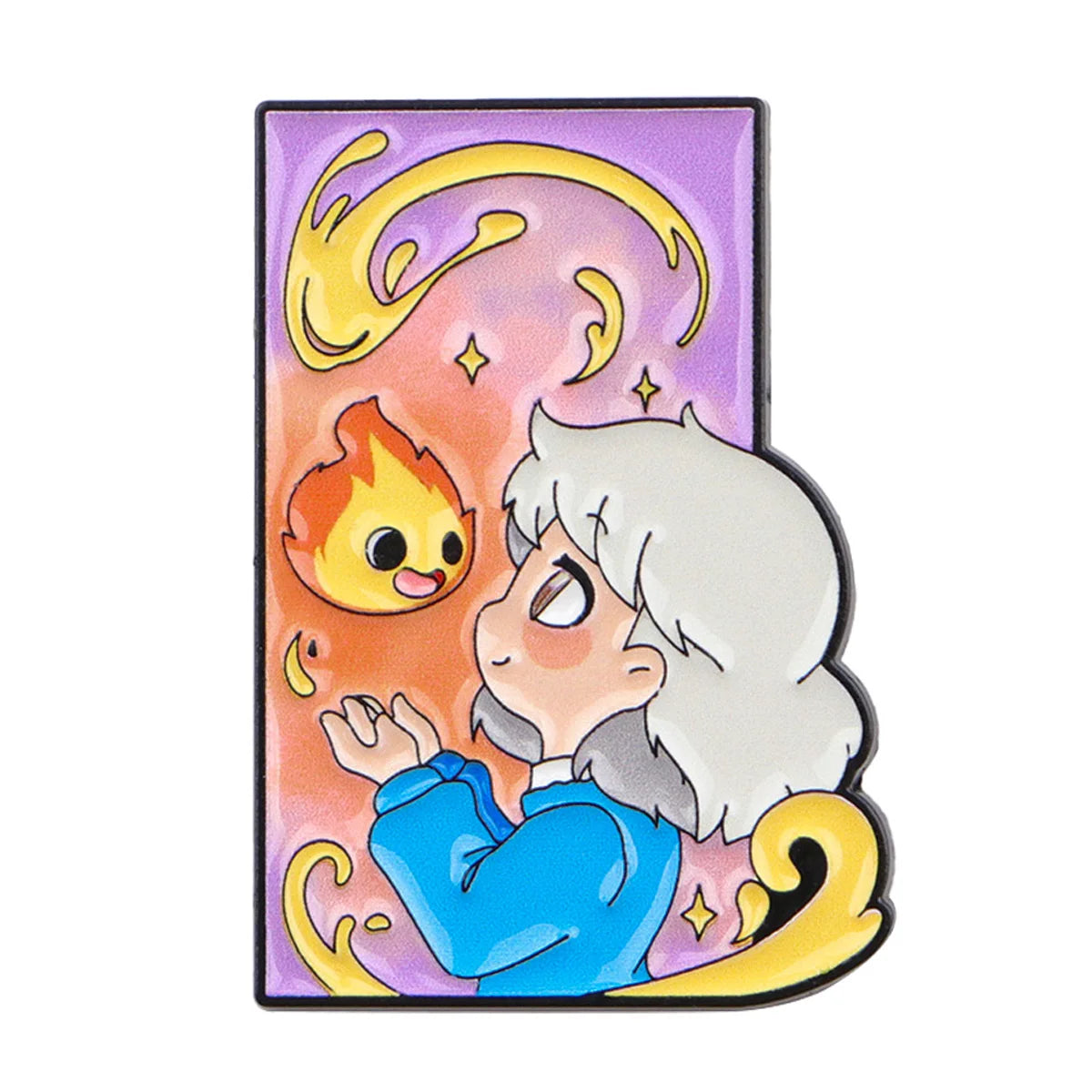 Japanese Anime Movie Enamel Pins Cartoon Girls Cats Brooch Lapel Pin Badge on Backpack Clothing Accessories Fashion Jewelry Gift