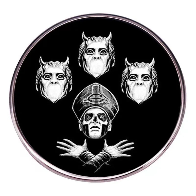 Pop Rock Band Pin Punk Music Badge Song Singer Album Brooch Fan Friend Collection Band Jewelry Accessories Wholesale