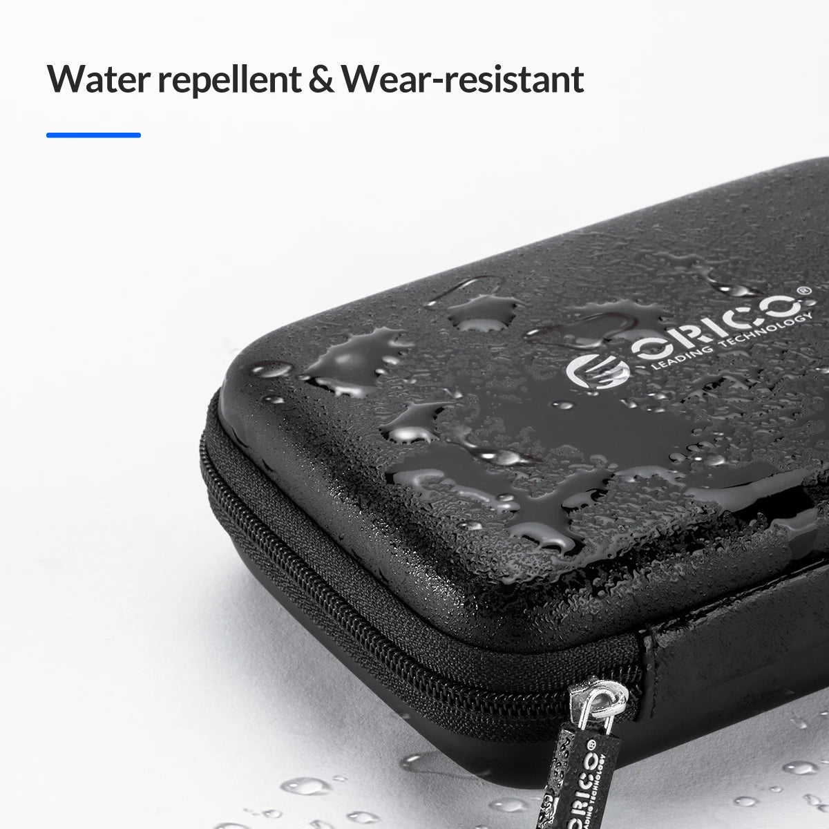 ORICO 2.5 Inch HDD Box Protection Package Portable Hard Drive Bag for External Portable hdd box case storage Bag Blue/Red/Black