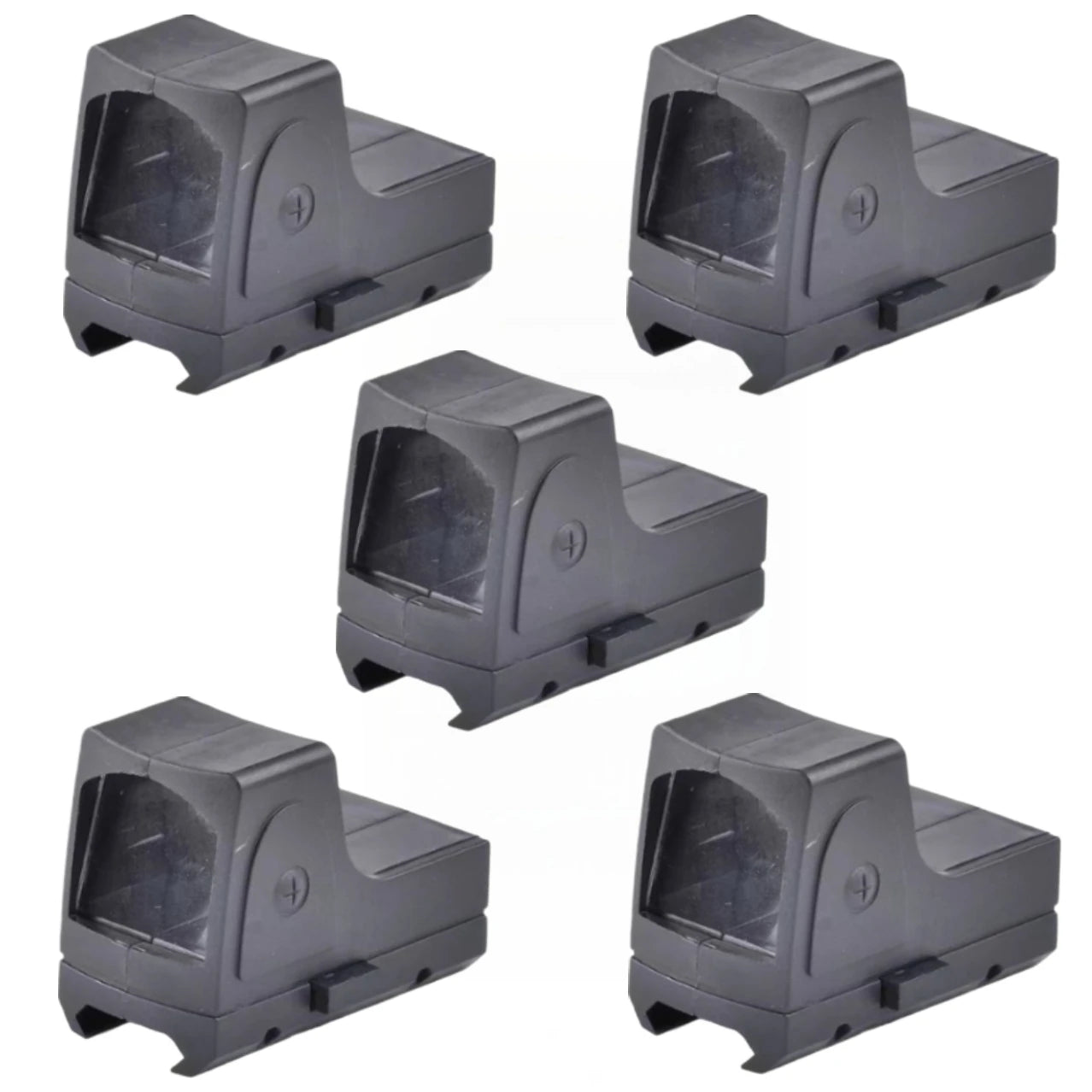 Tactical HD Sight Reflex Scope Adjustable Aiming Optical Riflescope Fit 20mm Rail Airsoft