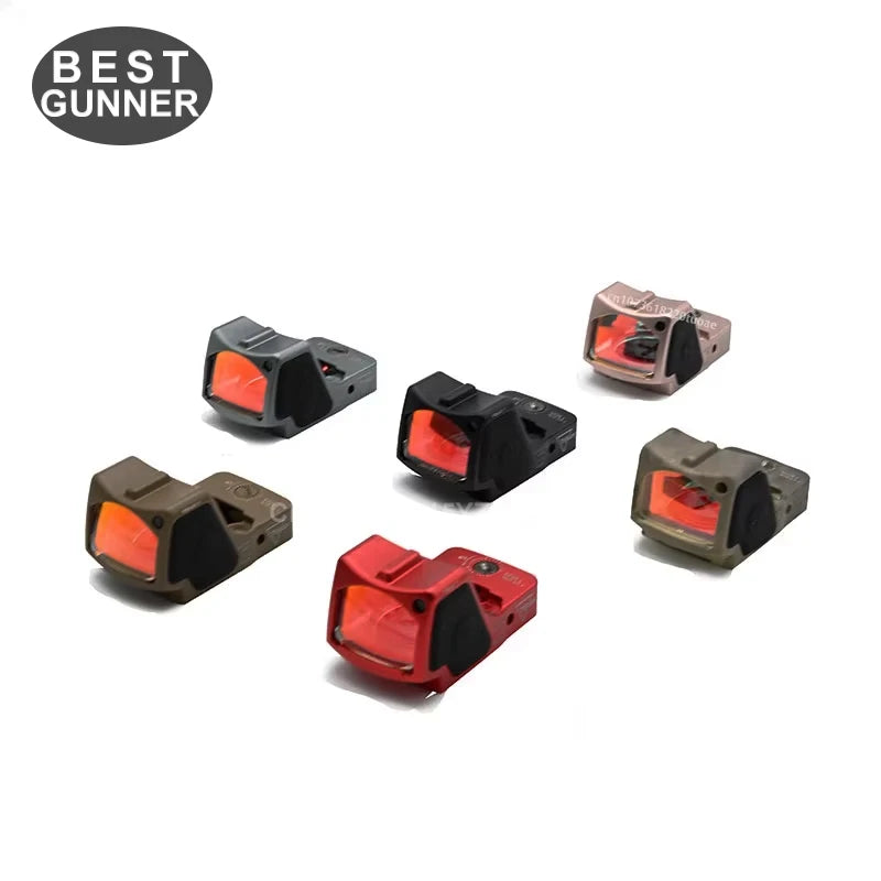 Tactical R-R HD Reflex Red Dot Sight For GLOCK Pistol Handgun Full Multi Coated Lenses Fit Rifle Airsoft Picatinny Rail Mount