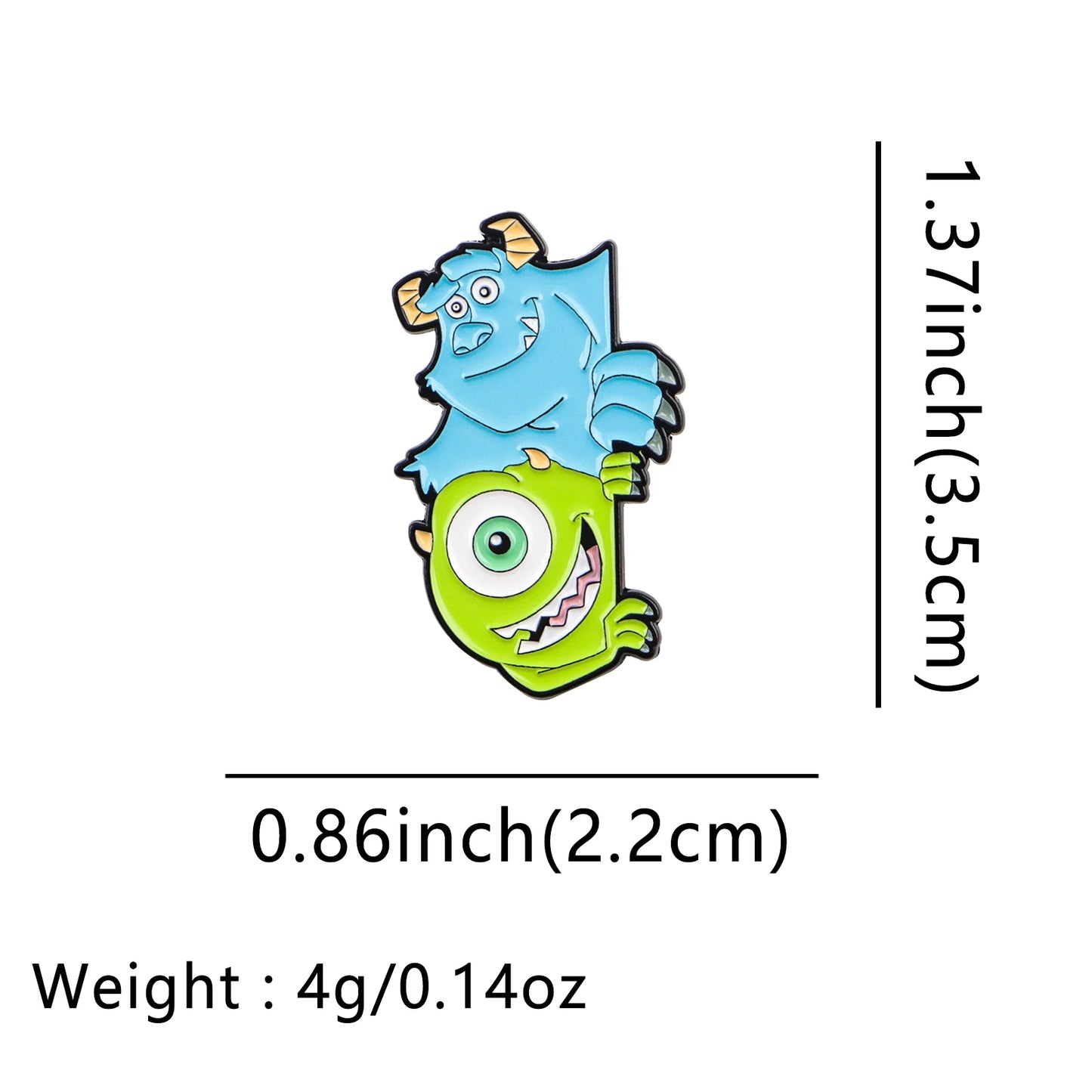 Cartoon Movie Lapel Pins for Backpacks Clothes Kawaii Chef Mouse Enamel Pin Stitch Badges Cat Brooch Jewelry Gifts for Friends