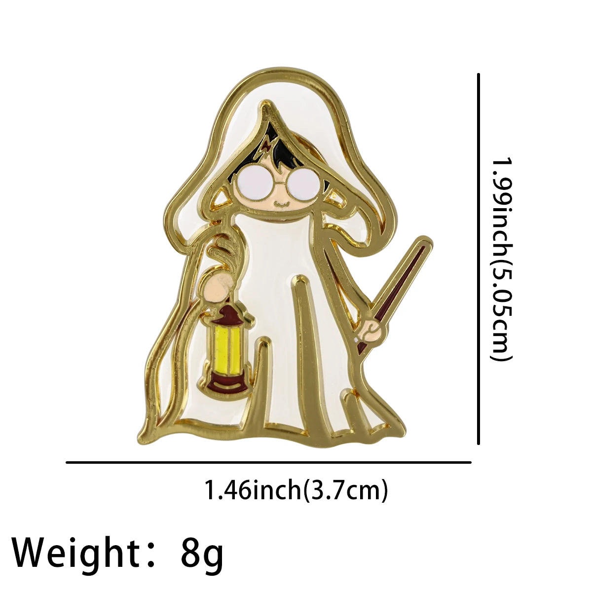 Funny Transpare Enamelled Pins Cool Movie Brooches For Men Women Clothing Bags Lapel Badges Fashion Jewelry Accessories Gifts