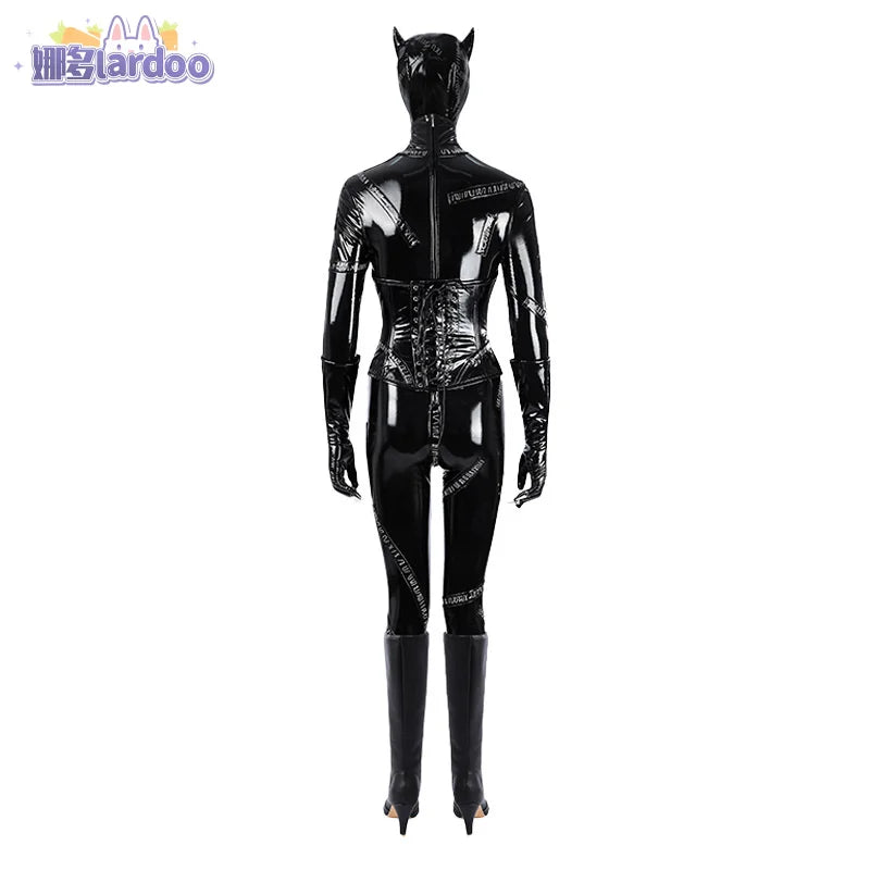 Bat man Returns Catwomen Cosplay Costume Uniform Halloween Carnival Party Christmas Play Role Clothes Clothing