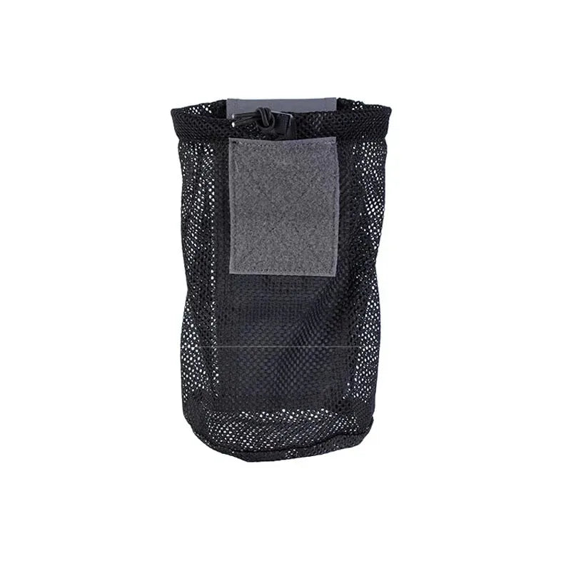 New Roll-Up Mag Mesh Dump Pouch Magazine Mini Foldable Net Pocket EDC Tactical Outdoor Sport Hunting Bags 500D