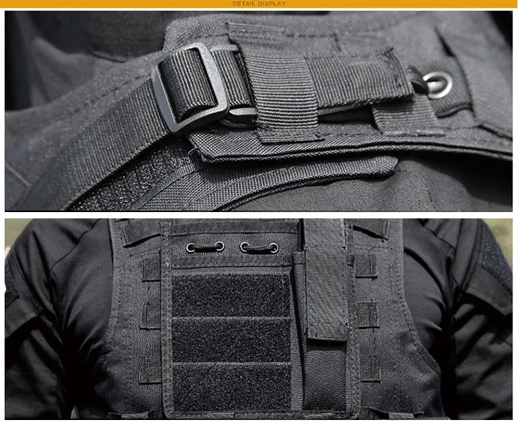 Tactical Vest CS Game Airsoft Assault Molle Vest Equipment Outdoor Clothing Hunting Camouflage Vest Combat Security Waistcoat