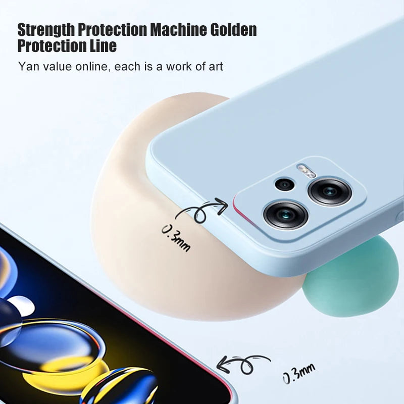Original Liquid Silicone Phone Case for Xiaomi Mi 13 14 11T 12T 13T Pro Cases Mi 13 12 12S 11 14 Pro Ultra Lite 12X Back Cover