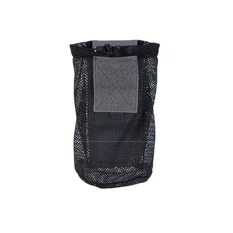 New Roll-Up Mag Mesh Dump Pouch Magazine Mini Foldable Net Pocket EDC Tactical Outdoor Sport Hunting Bags 500D