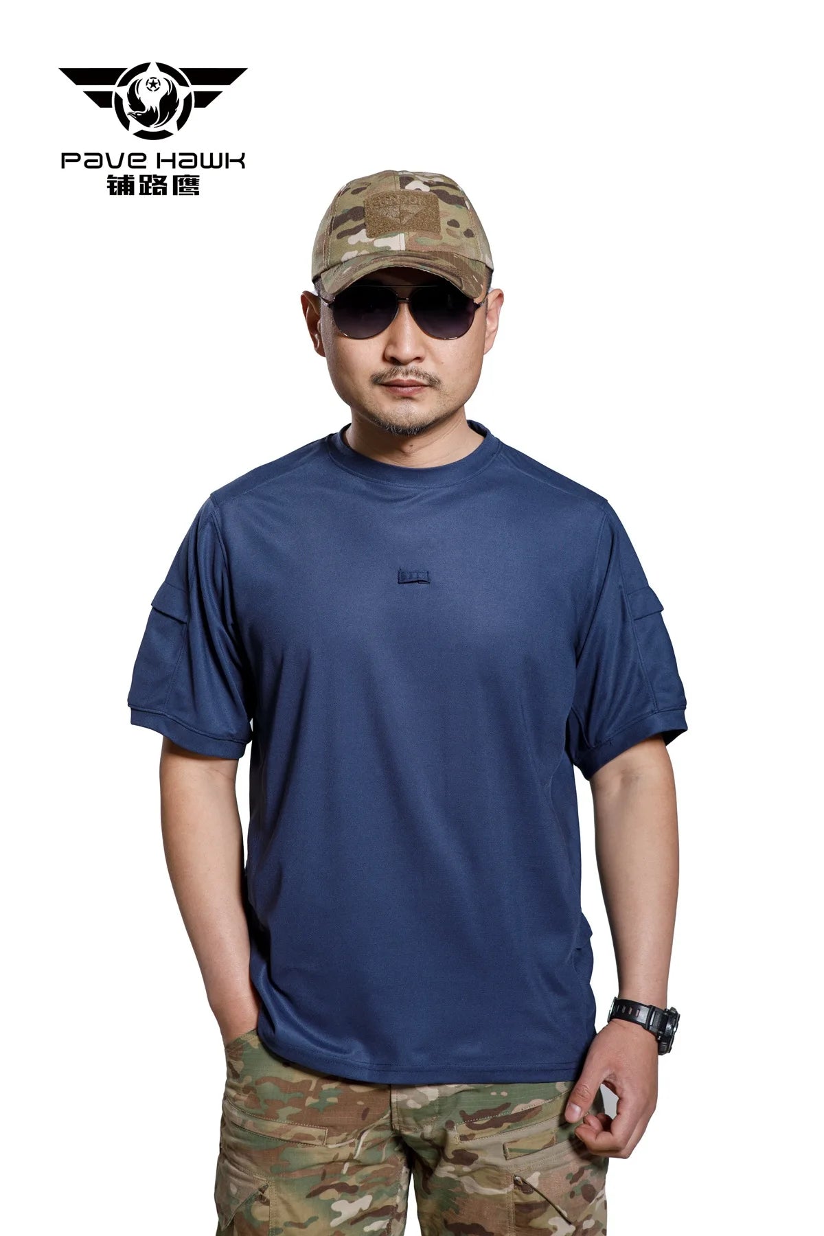 Men's Army Tactical T-shirt Military Training Quick-drying Breathable Short Sleeves Summer Beach Sun Protection Casual T-shirt