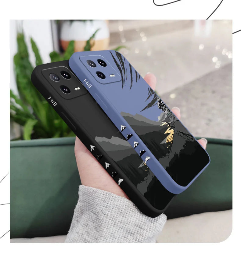 Relaxed Mind Phone Case For Xiaomi Mi 15 14 14T 13 13T 12 12X 12T  11 11T Ultra 10 10T 9 9T Pro Lite Liquid Silicone Cover
