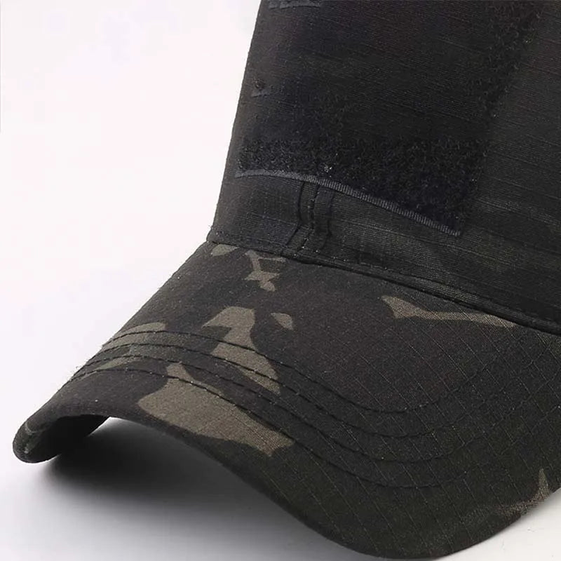 Tactical CP  Outdoor camouflage hat Baseball hat Hunting hat Sports hat Bicycle hat Men Women Adult hat Duck tongue hat