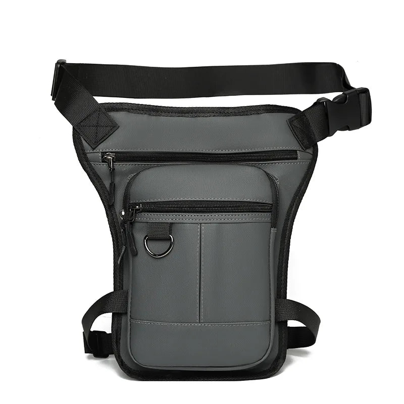 Tactical Travel Bag Waterproof Motorcycle Waist Leg Bag Men Hip Bum Pack Leg Side Bag Ride Bags Outdoor Casual Fanny Pack Bag