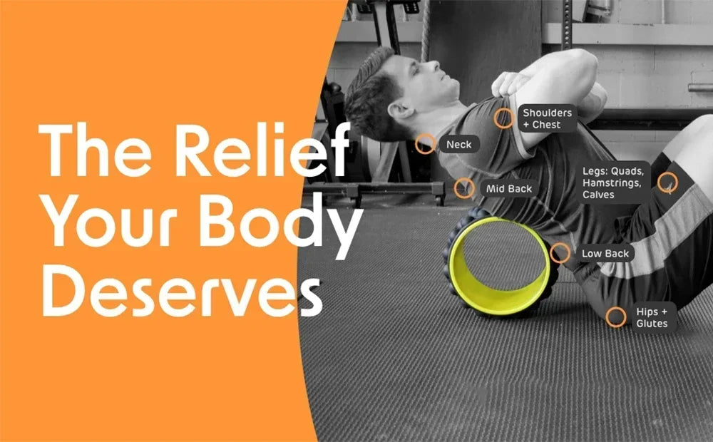 Physical Exercise and Waist Muscle Relaxer Yoga Assist WheelPregnancy Movement Yoga Abdominal Wheel Yoga Wheel Fitness Device