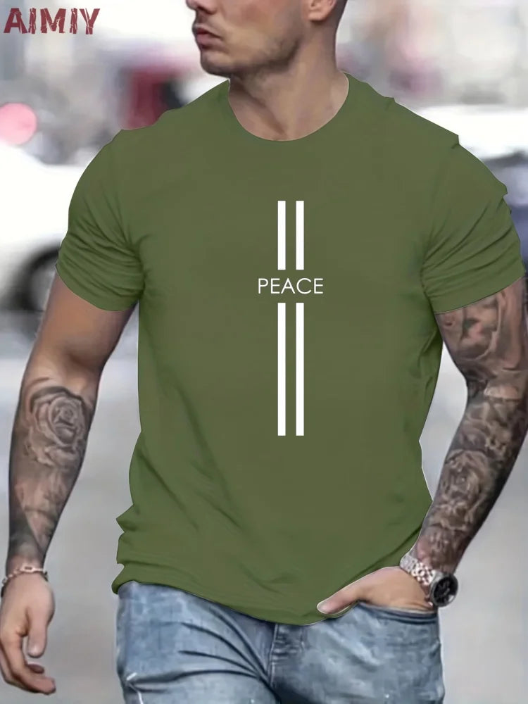 Funny T Shirts Seagull Men's T-Shirts Luxury Brand Fashion Top Casual Short Sleeved T-Shirt for Men Streetwear New Arrival Tee